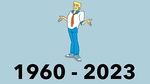 Evolução do personagem Fred (1960-2023)