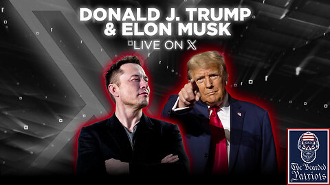 President Donald Trump & Elon Musk Live On X (August 12, 2024)