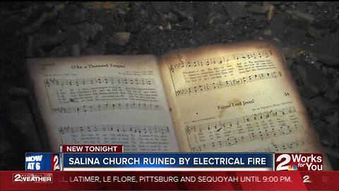 Church ruined in fire, pastor relying on faith