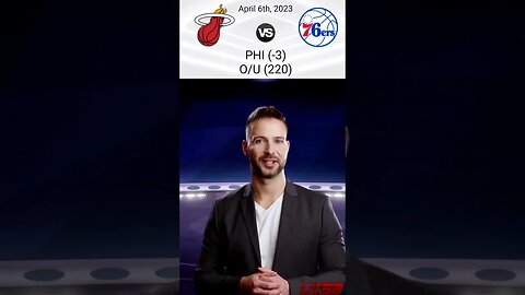 #Heat vs #Sixers #NBA #freepick by Ryan #Ai #sportsbetting #bettingtips #betting #shortsvideo