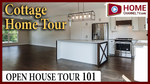 Open House Tour 101 - Craftsman Style Cottage Home at Stafford Place in Warrenville IL