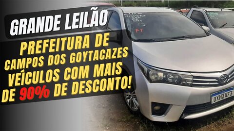 GRANDE LEILÃO EM CAMPOS DOS GOYTACAZES-RJ DIA 09/03/2022 MAIS DE 184 LOTES *excelente oportunidade*