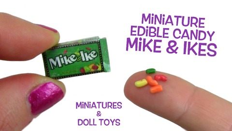 How to make miniature edible candy