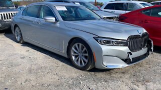 $40,000 IS CHEAP FOR THIS 2020 BMW 740I XDRIVE AT THE INSURANCE AUTO AUCTIONS!