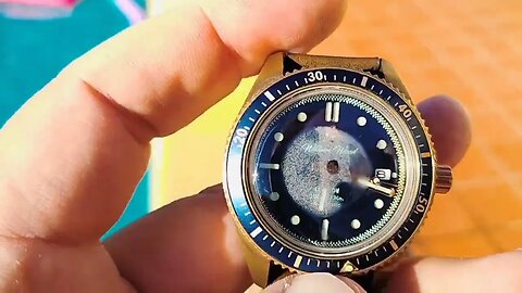 William Wood Valient - Bronze Special Edition Dive Watch - Leaking in the Spanish Sun :(