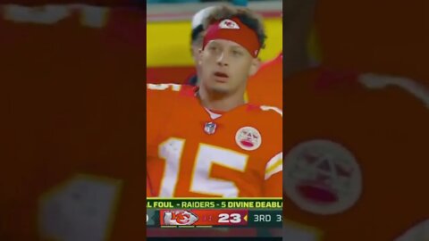 Mahomes is furious | Patrick Mahomes wants to fight the Raiders