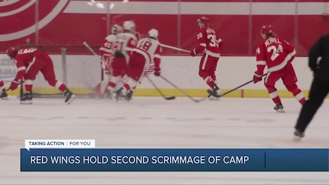 Blashill, Mantha discuss second scrimmage of Red Wings camp