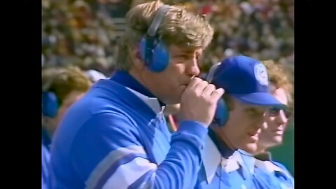 1982 Lions at Redskins - Divisional PO - (Part 2 of 3)