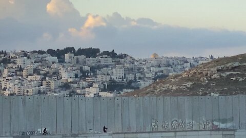 Dome of the Rock | Jerusalem | Separation wall | Video 4k