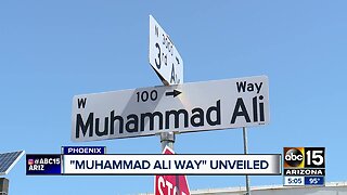 Phoenix renames street for Muhammad Ali