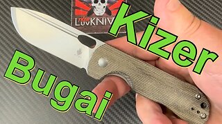 Kizer Bugai liner lock knife ! Available in CPM-3V or 154CM !