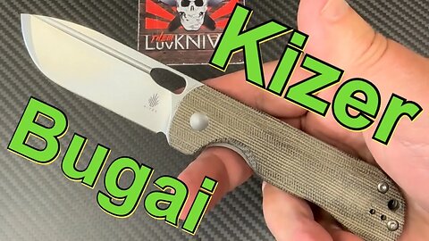 Kizer Bugai liner lock knife ! Available in CPM-3V or 154CM !