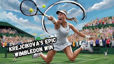 Wimbledon Triumph: Krejcikova's Epic Win