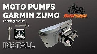 Garmin Zumo XT Locking Mount: An easy and inexpensive way to secure your GPS