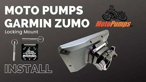 Garmin Zumo XT Locking Mount: An easy and inexpensive way to secure your GPS