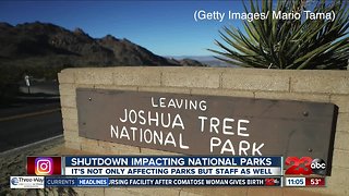 Shutdown impacting National Parks