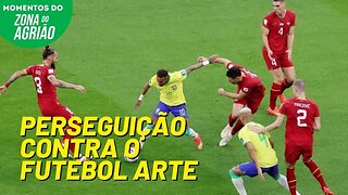 Perseguição ao jogador Brasileiro | Momentos Zona do Agrião 11/12