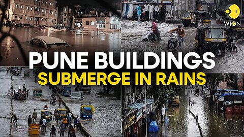 Pune Rain: Evacuation underway as buildings in Pune flooded | WION Originals|News Empire ✅