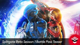 Splitgate Beta Season 1 Battle Pass Teaser