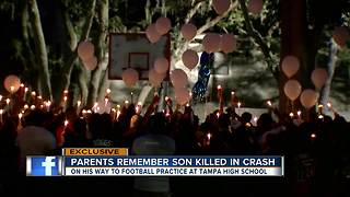 Parents remember son killed in crash