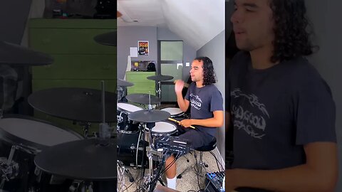 NUMA NUMA on drums #shorts #drums