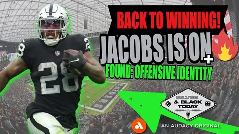 Raiders Josh Jacobs Running Wild + Where Vegas Improved in Win