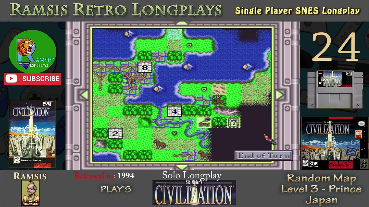 Sid Meier's Civilization | 1994 | SNES | Prince | Random | Japan ...