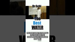 DR SEBI - WHAT IS THE BEST WATER...FOR EVERYTHING? #shorts #drsebi #water