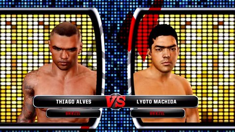 UFC Undisputed 3 Gameplay Lyoto Machida vs Thiago Alves (Pride)