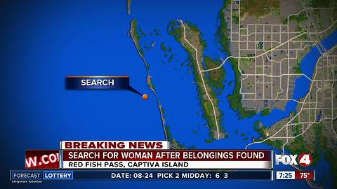Coast Guard searching for woman off Captiva