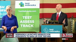 Nebraska launches website for residents to sign up for coronavirus testing, with goal of 3,000 a day