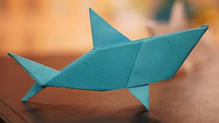 How to Make an Origami Shark