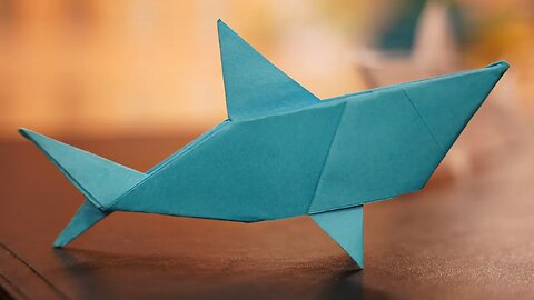 How to Make an Origami Shark