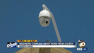 Neighbors complain about noise from church