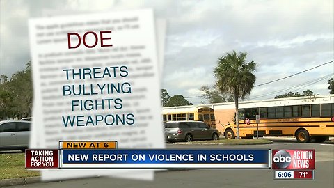 Numbers show FL school violence is trending down, local parents still concerned