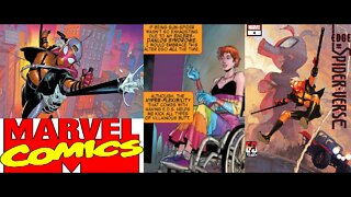 Marvel Comics Presents Wheelchair Bound Lesbian Spidey Girl aka Sun-Spider the Disabled Hero