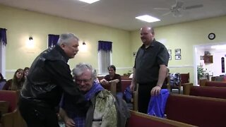 Husband Suddenly Baptized in the Holy Ghost