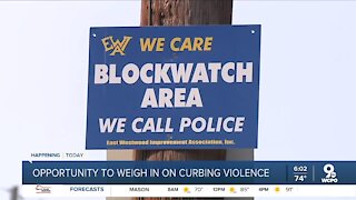 Cincinnati police talk Monday night about efforts to curb violence