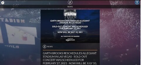 Garth Brooks Las Vegas concert moved to July 2021 due to pandemic