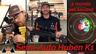 Huben K1 Semi Automatic Airgun - FULL REVIEW