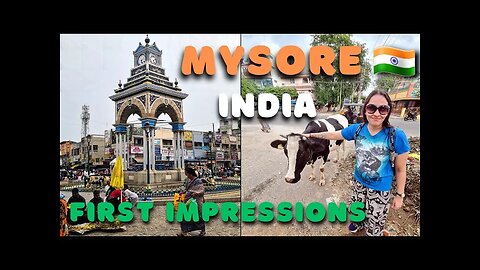 Americans' First Day in Mysore India 🇮🇳 | First Impressions | Gokulam