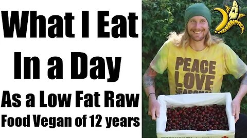 What I eat in a Day | Low Fat Raw Vegan of 12 years