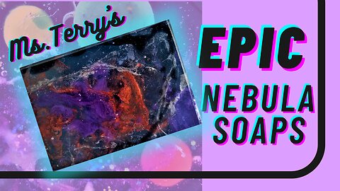 Make a Nebula soap with me, using all 6 new Deep Space @MadMicas !
