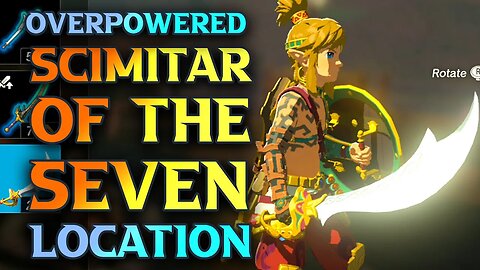 How to get the Scimitar of the Seven TOTK Location Guide - Zelda Tears Of The Kingdom