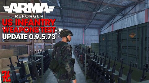 ARMA Reforger Testing All US Infantry Weapons - June 17th Update - ULTRA Settings 1440p