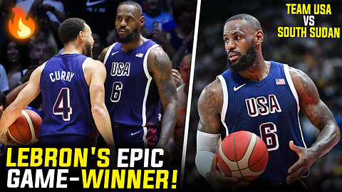 LeBron James' Insane Game-Winning Shot for Team USA - Full Highlights