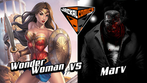 WONDER WOMAN Vs. MARV - Comic Book Battles: Who Would Win In A Fight?