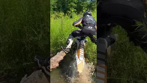 This Dirtbike Handles Better In Water Than Dirt! 😳 #motocross