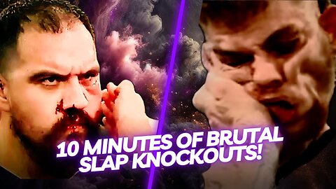 A brutal ten minutes of slap knockouts!