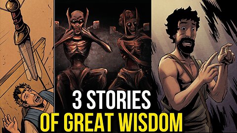 3 INCREDIBLE Greek Stories of GREAT WISDOM - The Ring, The Sword and The Cave